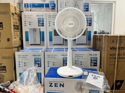QUẠT LỬNG TUẦN HOÀN GIÓ VTECH ZEN-TVF-25DC3D