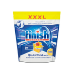 Viên rửa bát Finish Quantum max 60 viên hương Chanh