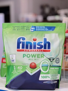 Viên rửa bát FINISH ALL IN ONE ECO 0% 40 viên