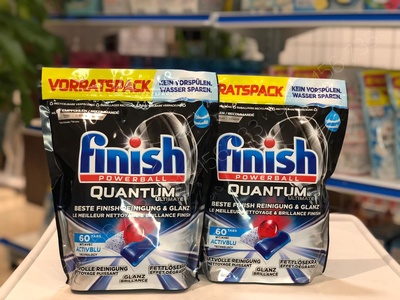 Viên rửa bát Finish Quantum Ultimate 60 Viên